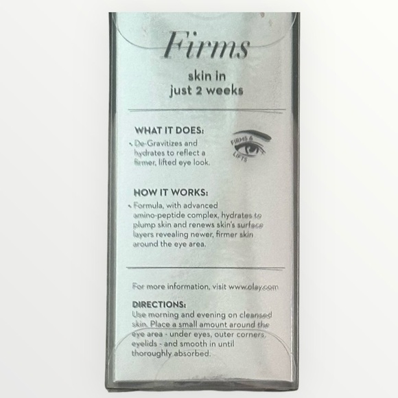 🆕 Olay Eyes Lifting Serum. 0.5 fl oz. New in Sealed Box. NWT - Picture 2 of 8